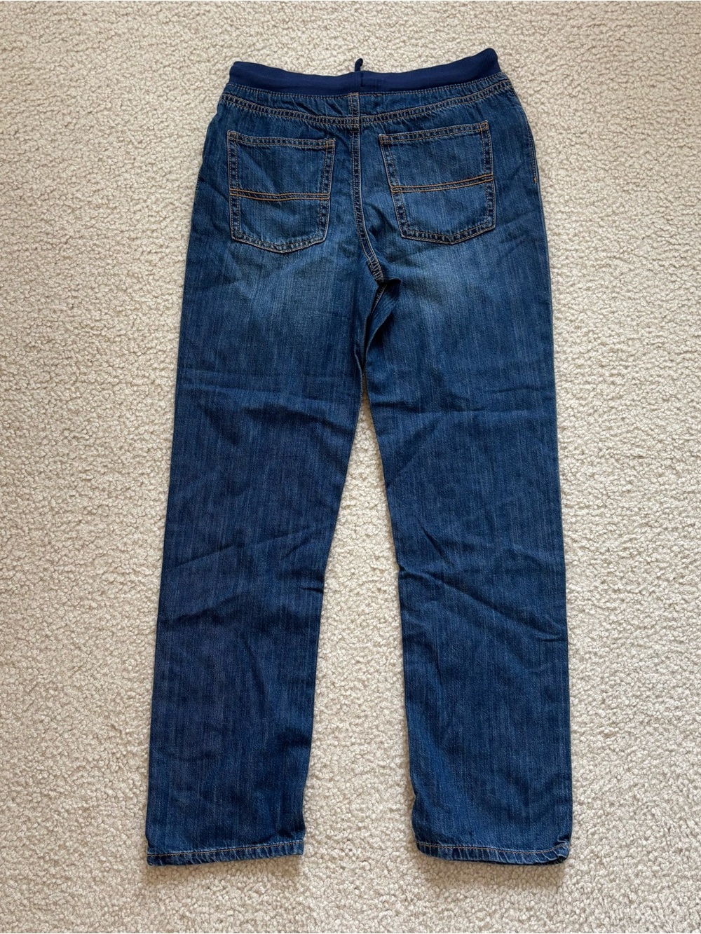 Carter’s Boys Dark Wash Pull-On Jeans with Elastic Waist Size 14 NWT - Picture 6 of 6